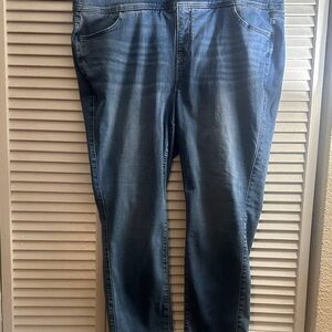 Torrid Dark Blue Skinny Jeans